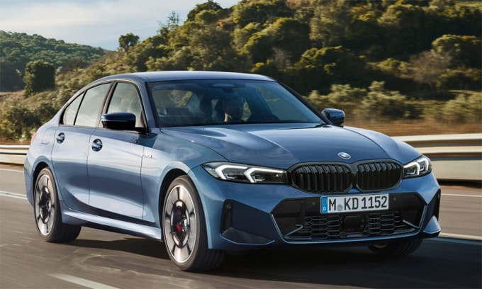 BMW series 3 hiện hành tại Đức. Ảnh: BMW