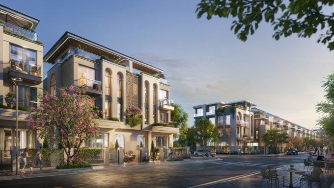 Dự án Emerald Symphony hướng đến không gian sống cao cấp cho giới tinh hoa Hải Phòng. Ảnh: DOJILand