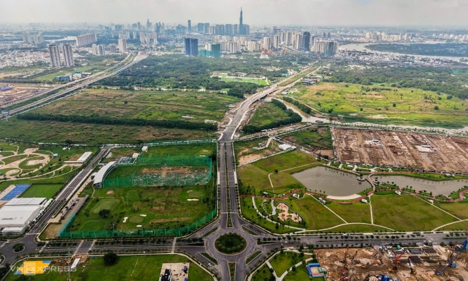 Bất động sản khu đông TP HCM. Ảnh: Quỳnh Trần