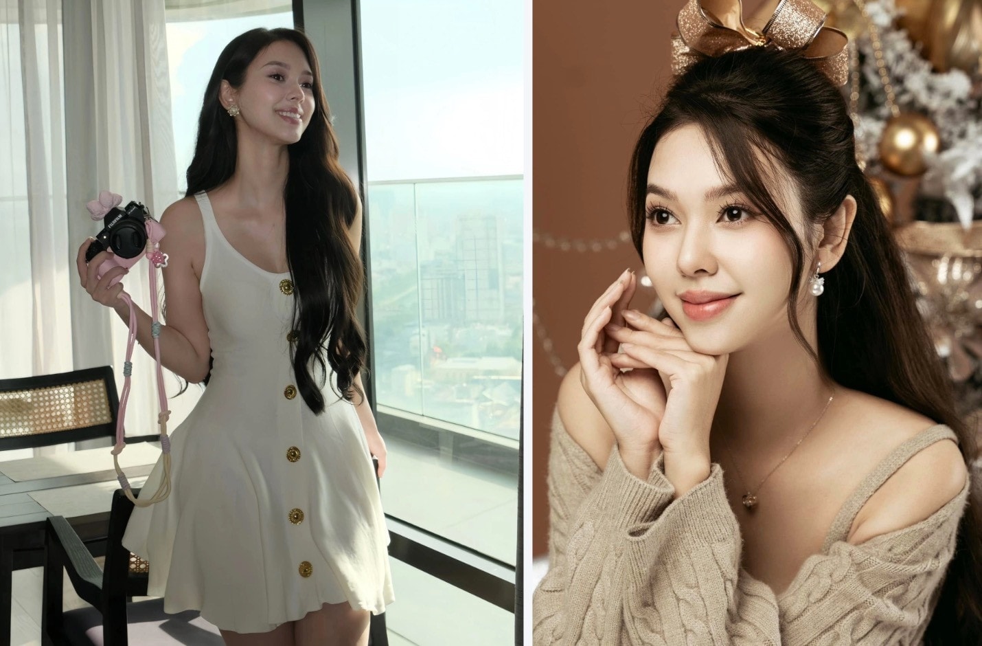 Hà Bùi không phải là gương mặt quá mới trên sóng truyền hình. Cô tên thật là Bùi Hồng Nhật Hà, sinh năm 2000 tại Hải Phòng.