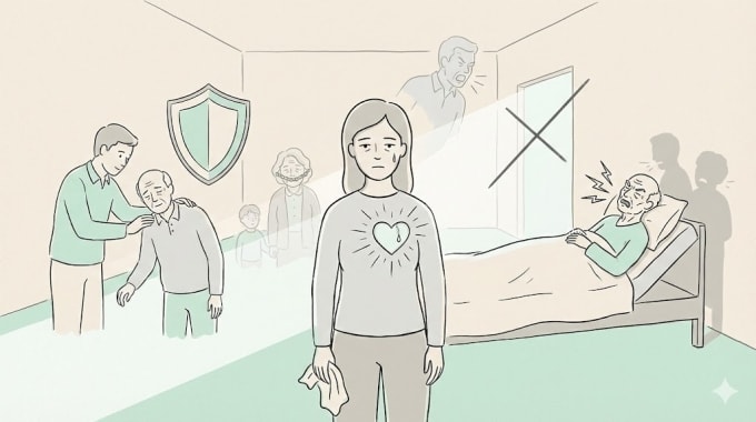 Chăm sóc hết mình nhưng trái tim tôi không thể yêu thương ba