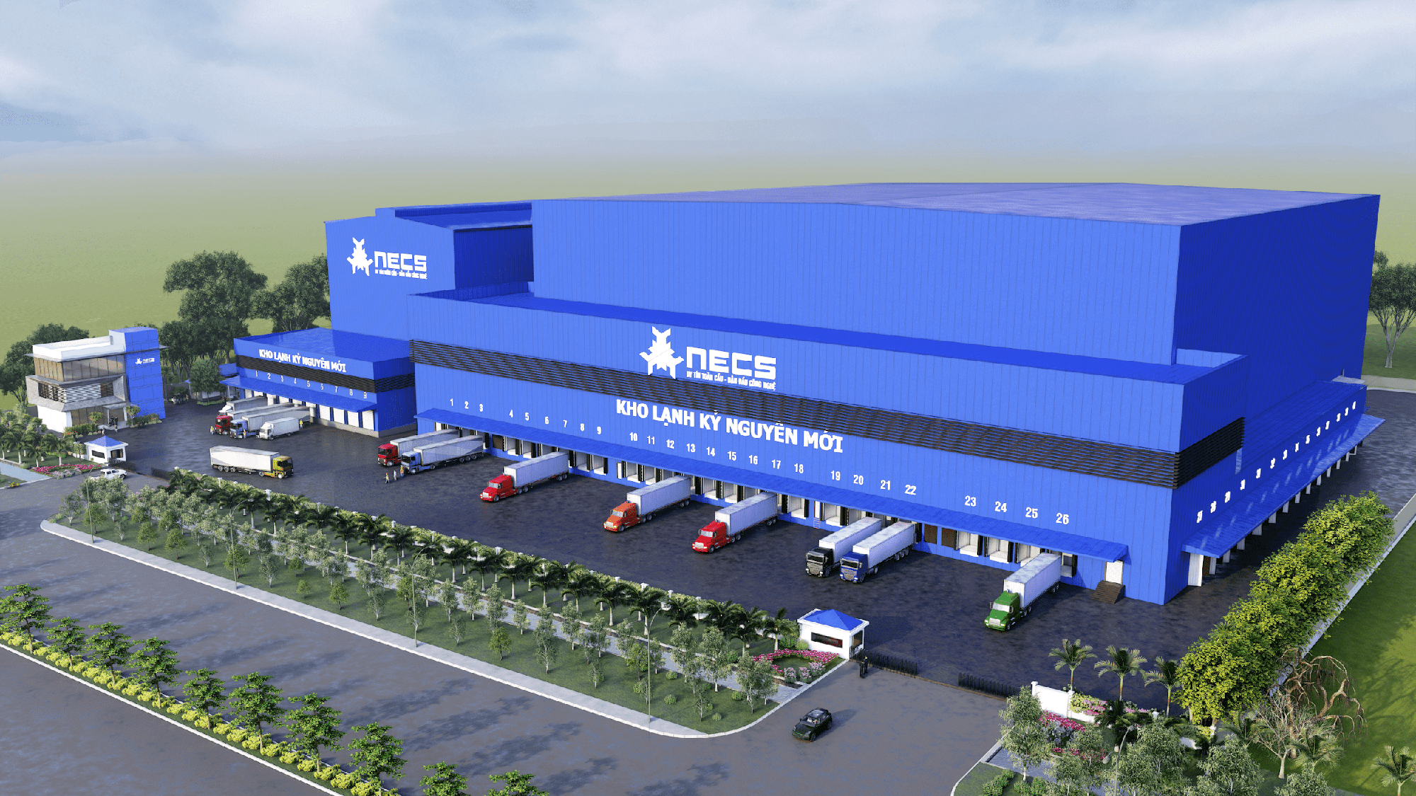 Long An: Khai trương hệ thống kho lạnh hiện đại bậc nhất Đông Nam Á- Ảnh 2. Long An: Khai trương hệ thống kho lạnh hiện đại bậc nhất Đông Nam Á- Ảnh 2.