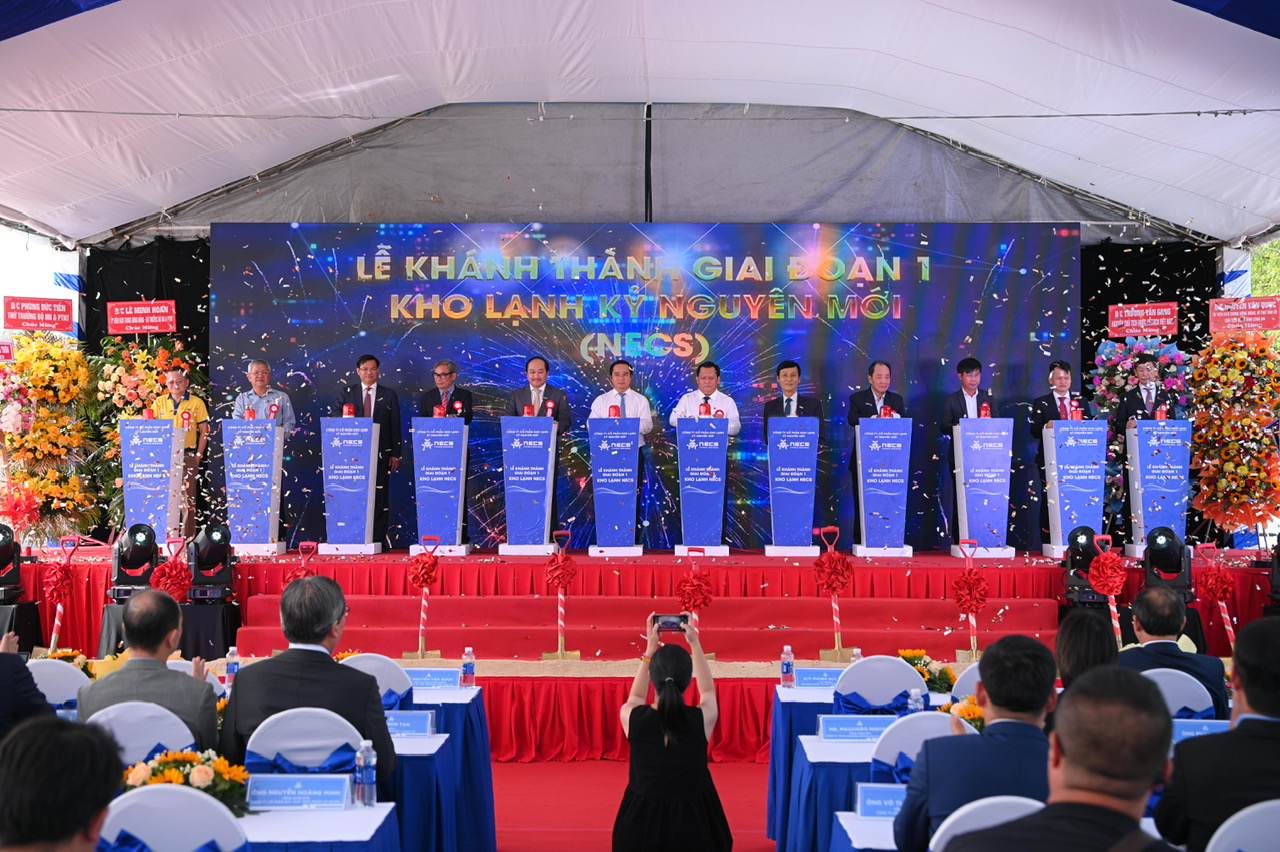 Long An: Khai trương hệ thống kho lạnh hiện đại bậc nhất Đông Nam Á- Ảnh 7. Long An: Khai trương hệ thống kho lạnh hiện đại bậc nhất Đông Nam Á- Ảnh 7.