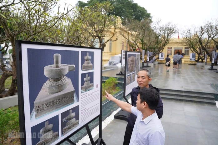 6 bảo vật quốc gia từ Mỹ Sơn đang được trưng bày ở Đà Nẵng - Ảnh 1.