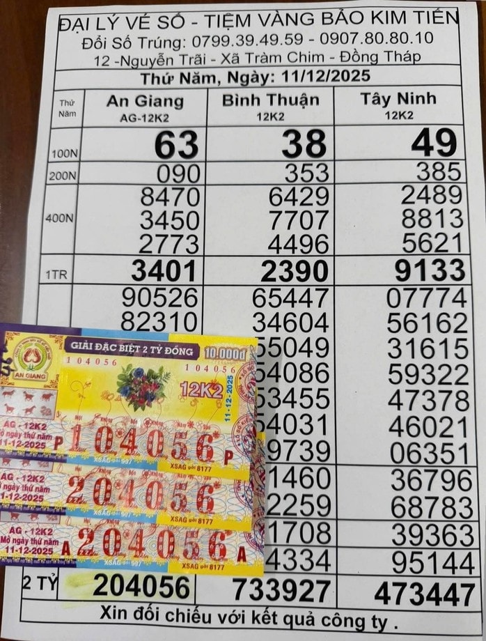Xổ số miền Nam độc đắc lần đầu ghé xã Tràm Chim và tỉ phú TPHCM - Ảnh 3.