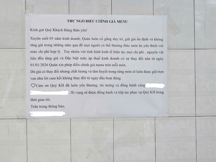 Hàng quán tại TP HCM rục rịch tăng giá trước quy định thuế mới - Ảnh 2.