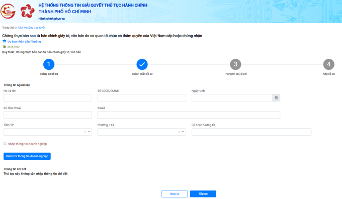 Cách tự làm online sao y chứng thực bản chính căn cước công dân - 3