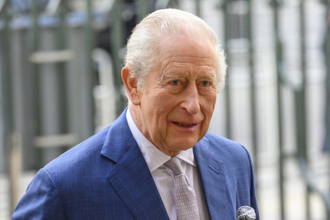 Vua Charles III tại London, Anh ngày 10/12. Ảnh: AFP