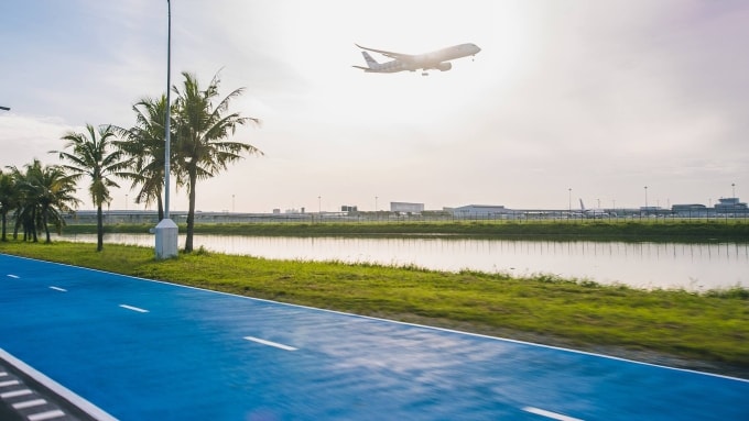 Happy and Healthy Bike Lane - nơi diễn ra nội dung marathon và đi bộ của điền kinh SEA Games 33.