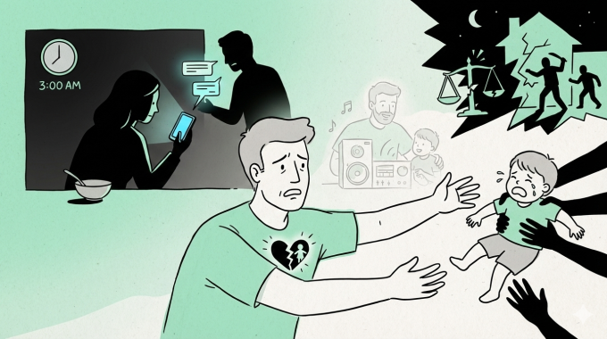 Vợ mờ ám với người đàn ông khác, mẹ vợ bảo đó là chuyện thường