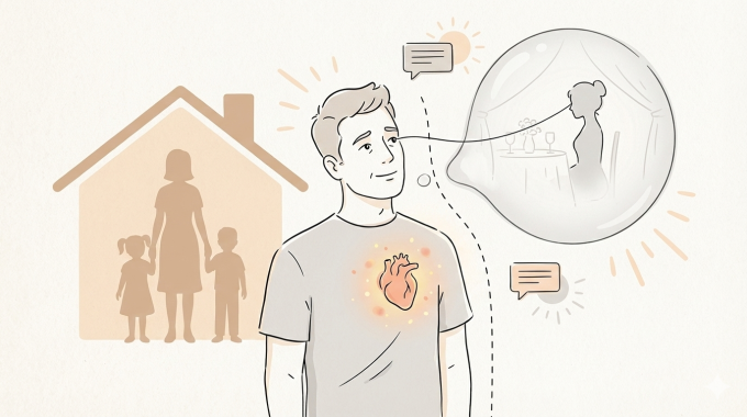 Không thể quên ánh mắt của cô gái trong tiệc cưới dù tôi có vợ