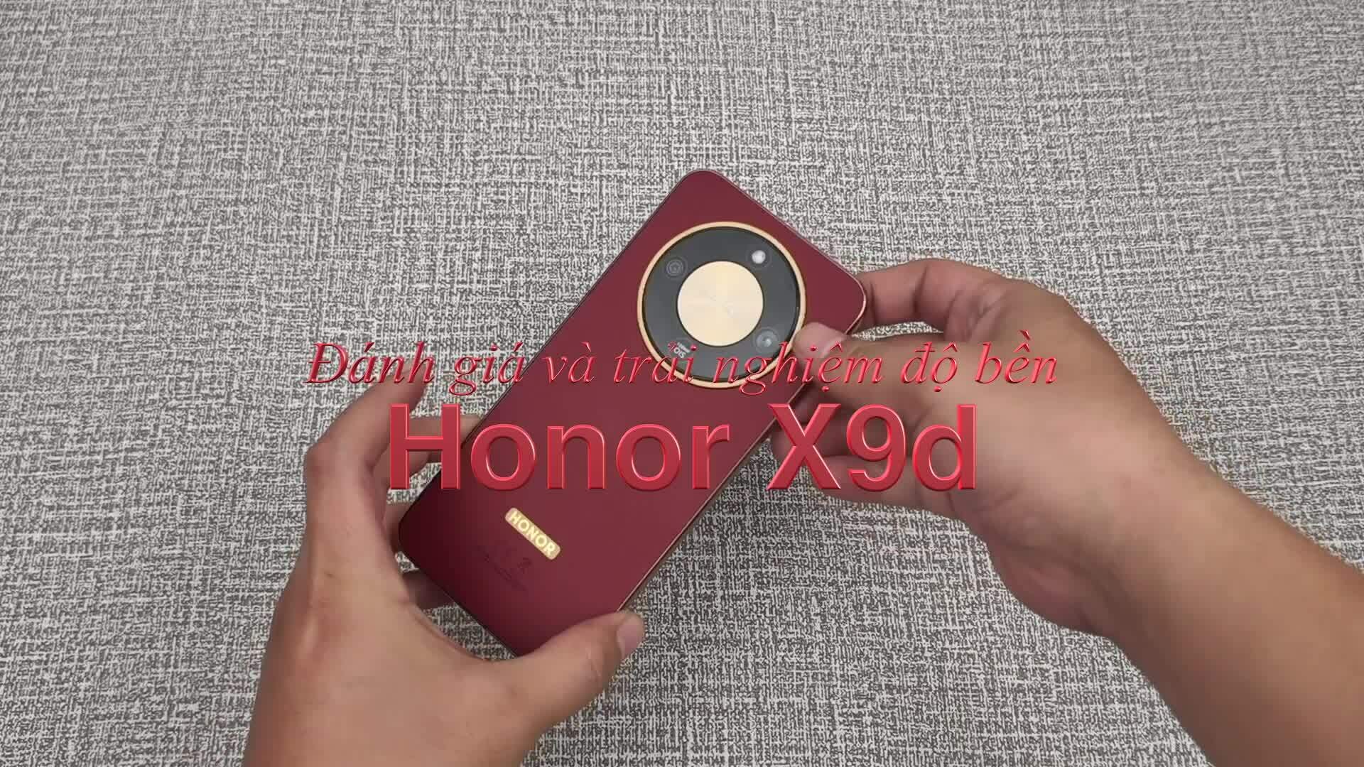 Honor X9d – smartphone siêu bền pin 8.300 mAh