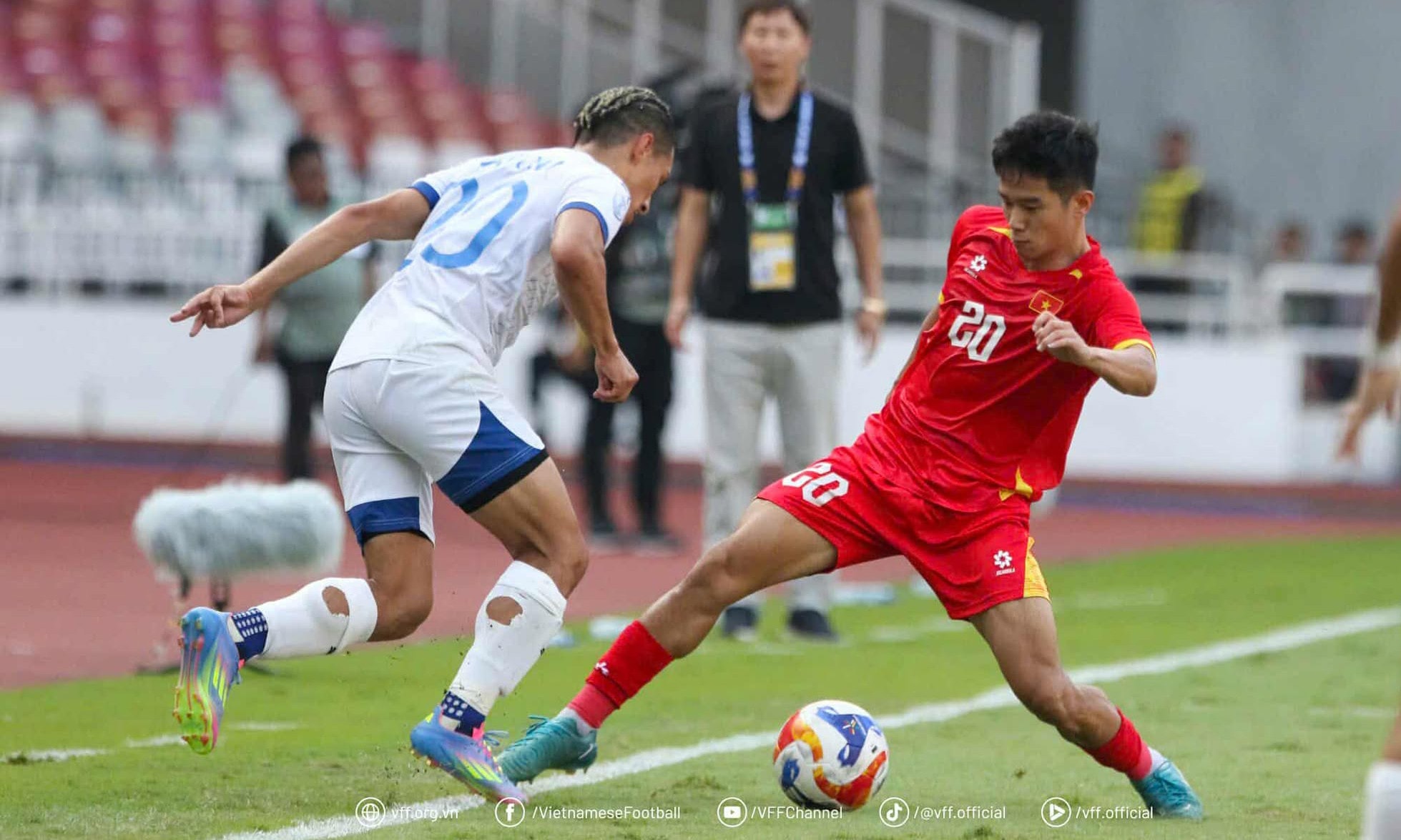 U22 Việt Nam từng thắng U22 Philippines tại giải Đông Nam Á nhưng gặp không ít khó khăn.