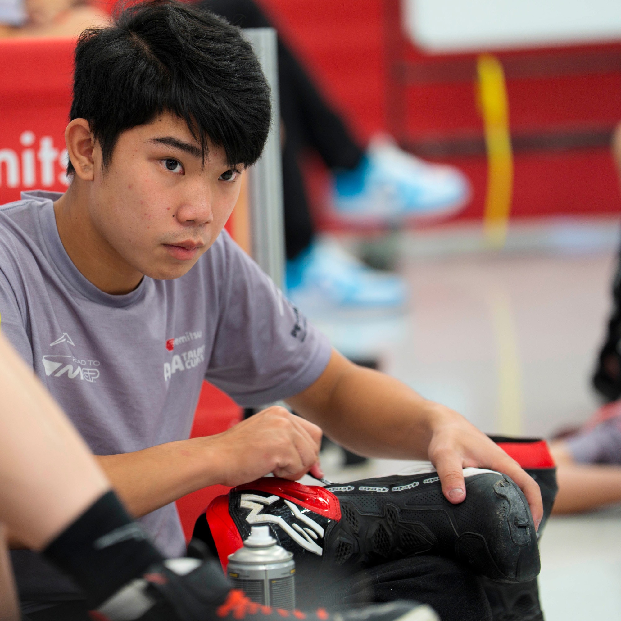 Nguyễn Hữu Trí là đại diện duy nhất của Honda Racing Vietnam góp mặt tại Idemitsu Asia Talent Cup.