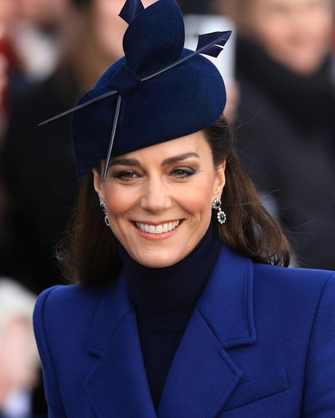 Nhan sắc Vương phi Kate Middleton ở tuổi 43. Ảnh: Instagram Kate Middleton Royal