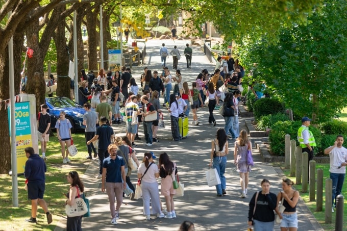Khuôn viên Đại học La Trobe, Australia. Ảnh: La Trobe University Fanpage