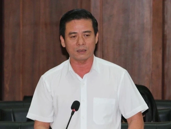 Ông Phạm Việt Cường, cựu Phó Chánh án TAND cấp cao tại Đà Nẵng, bị cáo buộc nhận hối lộ để can thiệp 5 vụ án. Ảnh:Tòa án