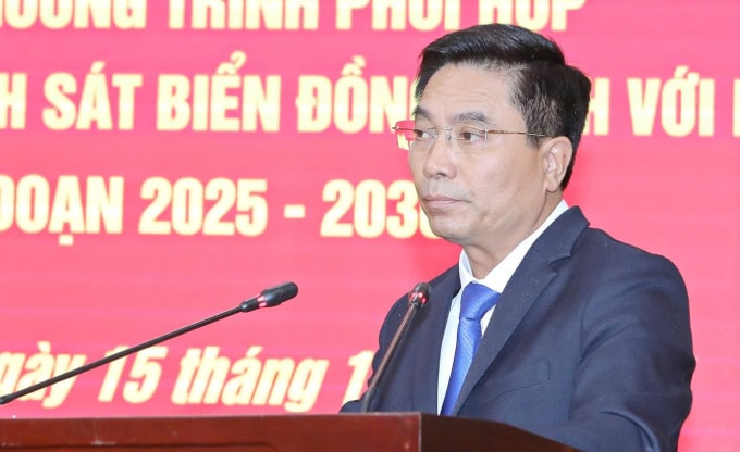 Bí thư Tỉnh uỷ Thanh Hoá Nguyễn Doãn Anh phát biểu tại hội nghị. Ảnh: Lam Sơn