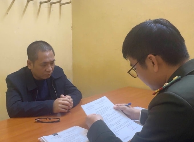 Bị can Nguyễn Tuấn Ngọc. Ảnh: Công an cung cấp