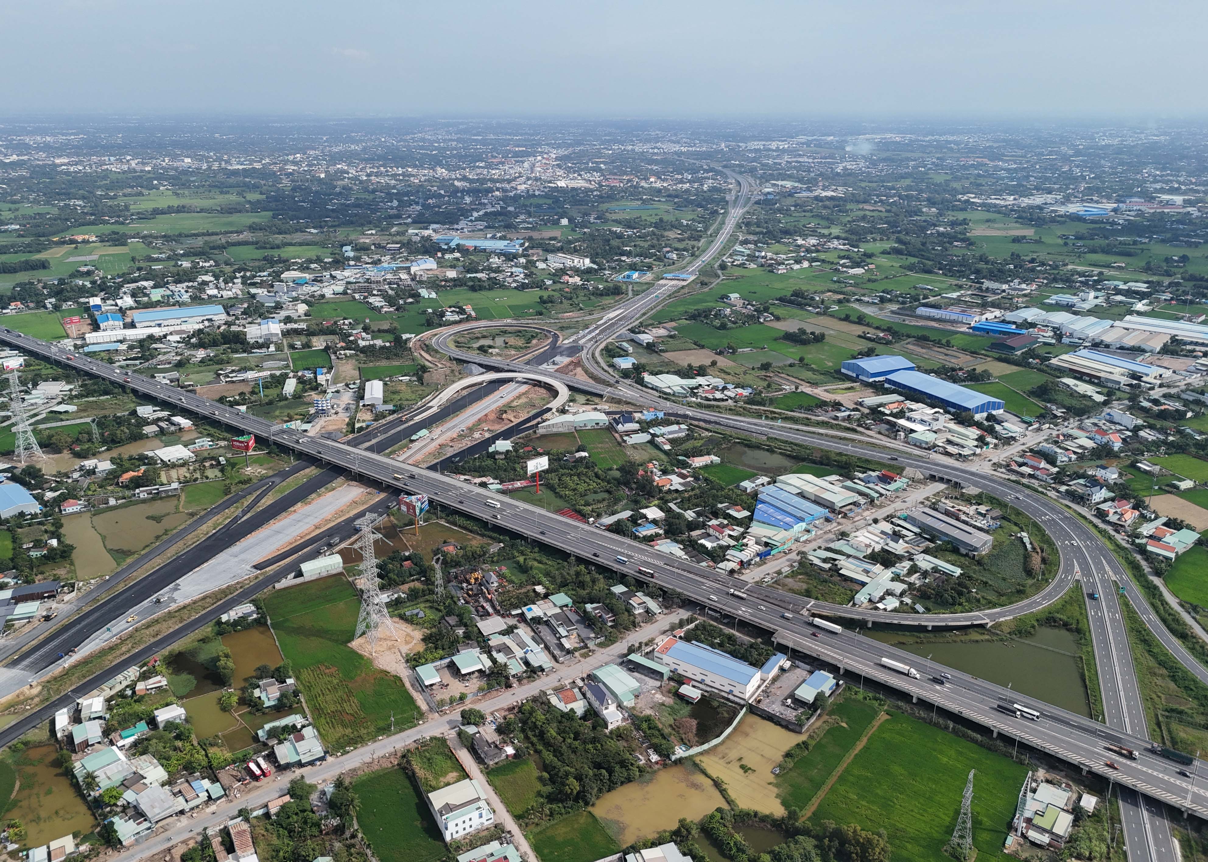 Toàn cảnh nút giao Mỹ Yên