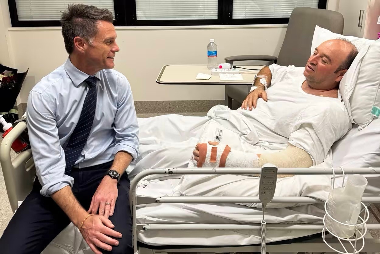 Thủ hiến bang New South Wales Chris Minns đã trực tiếp đến thăm 