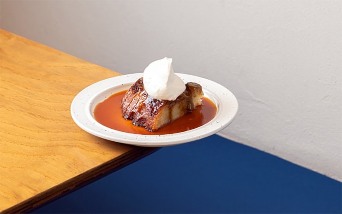 Bánh bò nướng có biến tấu. Ảnh: Little Bear