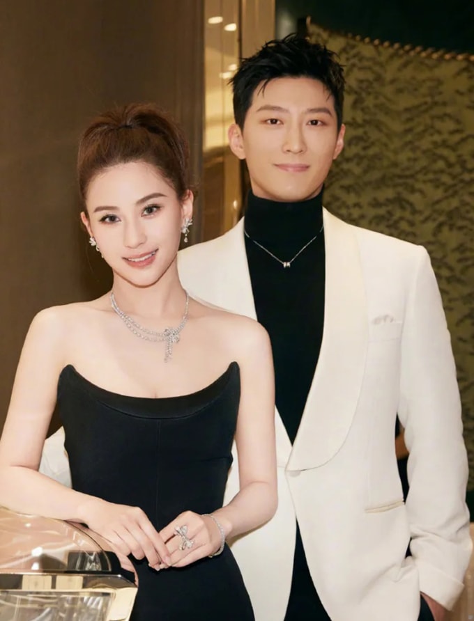 Vợ chồng Hà Siêu Liên, Đậu Kiêu. Ảnh: HK01