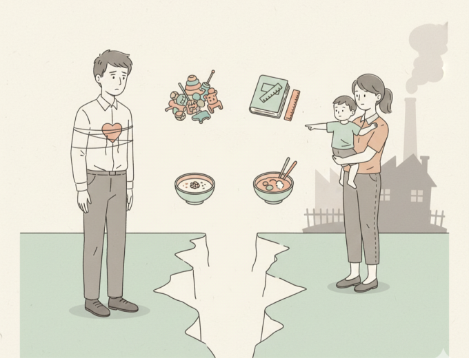 Bạn gái ly dị chồng vẫn không chịu rời khỏi nhà đó