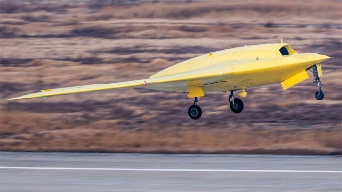 Nguyên mẫu UAV CH-7 cất cánh trong ảnh công bố ngày 15/12. Ảnh: War Zone