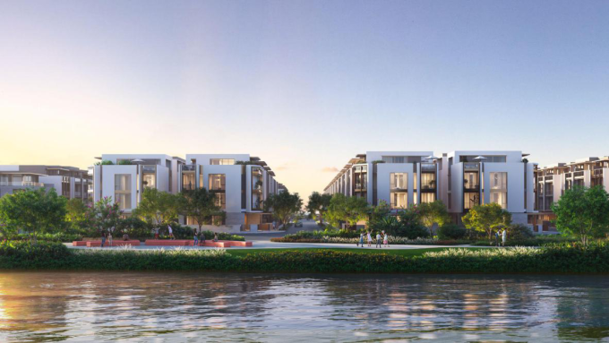 Phối cảnh các căn villa biệt lập tại Sola. Ảnh: Masterise Homes