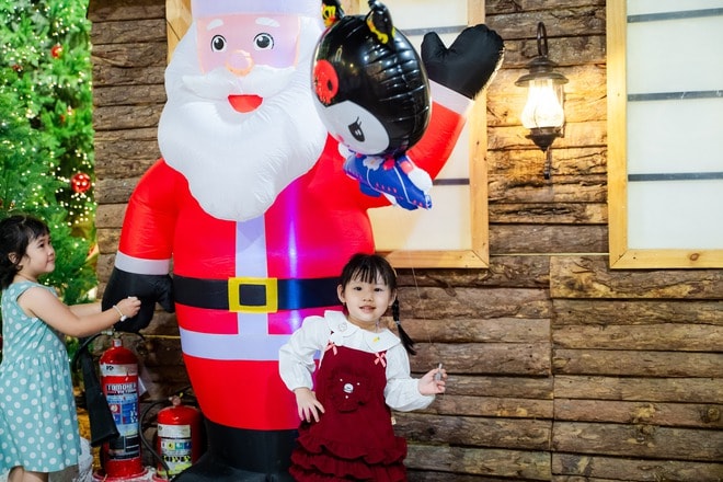 VIDEO: Nhà thờ trang trí hàng chục cây thông Giáng sinh "hot hit" tại TPHCM - Ảnh 19.