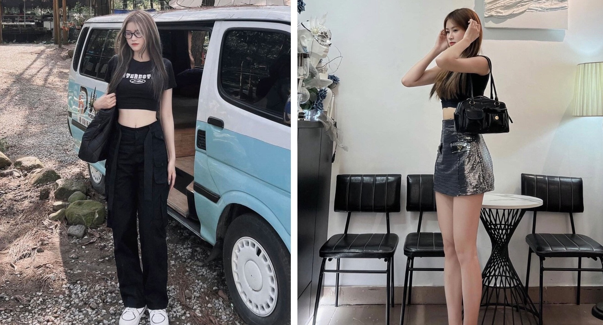 Cô chuộng những trang phục năng động, tôn dáng, dễ dàng khoe lợi thế đôi chân dài. Người đẹp hiện sở hữu lượng người hâm mộ đáng kể trên mạng xã hội.