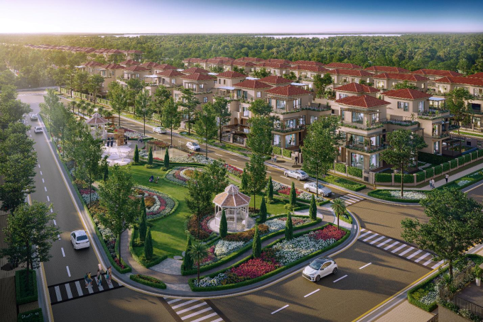 Không gian sống tại dự án. Ảnh: Nam Long