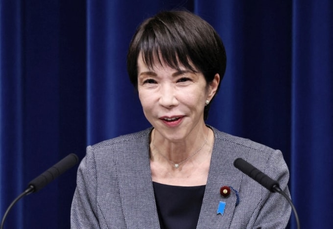 Thủ tướng Nhật Bản Sanae Takaichi tại Tokyo ngày 17/12. Ảnh: AFP