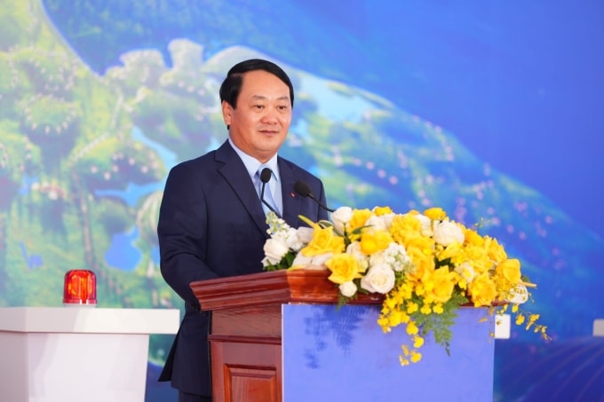 Ông Hầu A Lềnh, Ủy viên Ban Chấp hành Trung ương Đảng, Bí thư Tỉnh ủy, Trưởng Ban Chỉ đạo về phát triển kinh tế tư nhân tỉnh Tuyên Quang. Ảnh: Vingroup