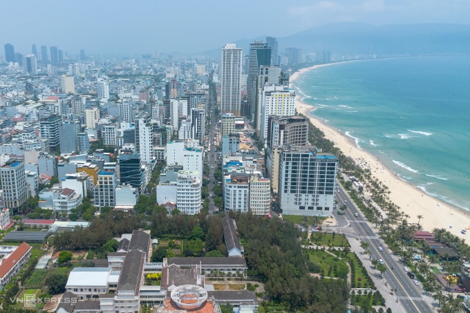 Bất động sản, khu du lịch tại ven biển TP Đà Nẵng. Ảnh: Nguyễn Đông