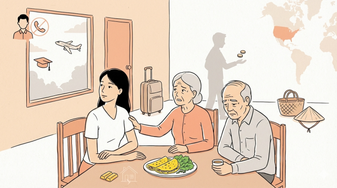 Có nên đồng ý cho con gái đi du học mà không cần lấy chồng