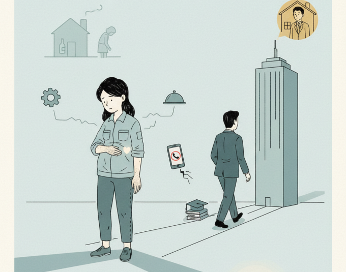 Nuôi bạn trai thành tài, giờ anh xấu hổ khi tôi làm công nhân