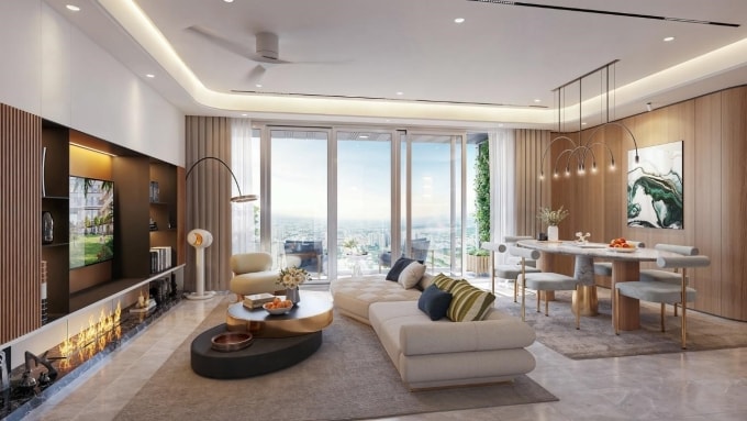 Sun Feliza Suites trao quyền thiết kế không gian căn hộ cho chủ nhân. Ảnh: Sun Property