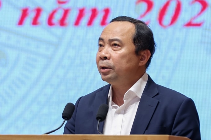 Thứ trưởng thường trực Bộ Khoa học và Công nghệ Vũ Hải Quân. Ảnh: Nhật Bắc