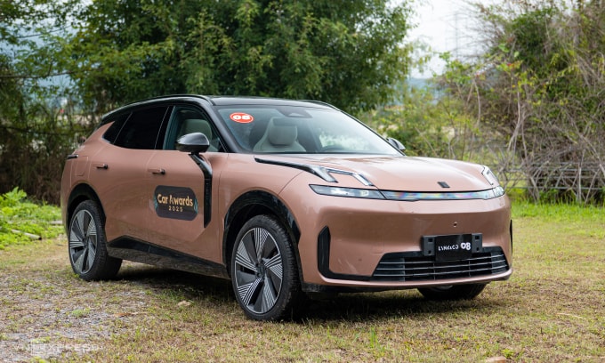 Lynk & Co 08 trong hành trình Car Test của giám khảo Car Awards, tháng 11/2025. Ảnh: Minh Quân