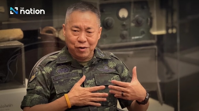 Tư lệnh lục quân Thái Lan, tướng Chaiyapruek Duangpraphat. Ảnh: Nation Thailand