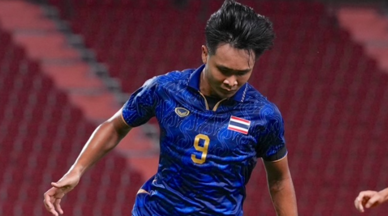 Tiền đạo Yotsakorn Burapha thừa nhận toàn đội đã không đạt được mục tiêu cao nhất. (Nguồn: Thairath)