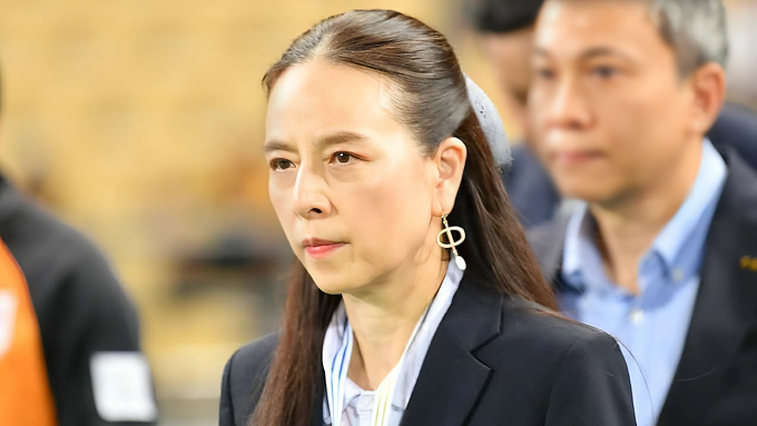 Madam Pang nói đau lòng khi Thái Lan thua Việt Nam ở trận chung kết SEA Games 33 tại Bangkok, Thái Lan, tối 18/12. Ảnh:Thairath