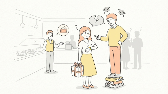 Dự tiệc thôi nôi nhưng phải tự mua vé buffet