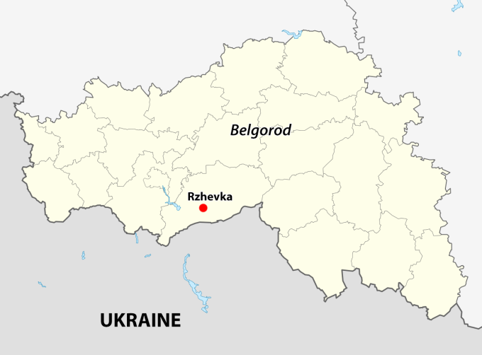 Vị trí Rzhevka. Đồ họa: Wikimedia