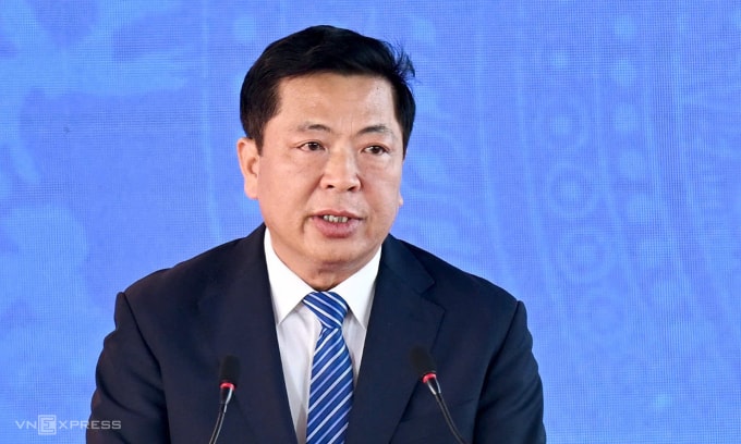 Bộ trưởng Xây dựng Trần Hồng Minh. Ảnh: Giang Huy