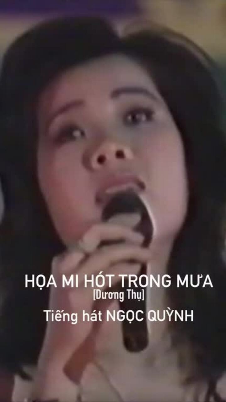 Ngọc Quỳnh hát 