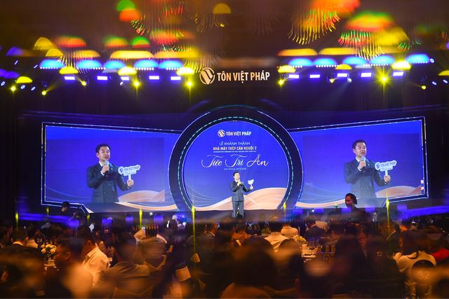 Tôn Việt Pháp khánh thành Nhà máy Thép cán nguội số 2: Khẳng định vị thế, bứt phá kỷ nguyên mới  - Ảnh 3.