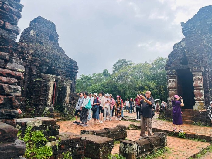 Mỹ Sơn khẳng định sức hút trên bản đồ du lịch di sản - Ảnh 1.